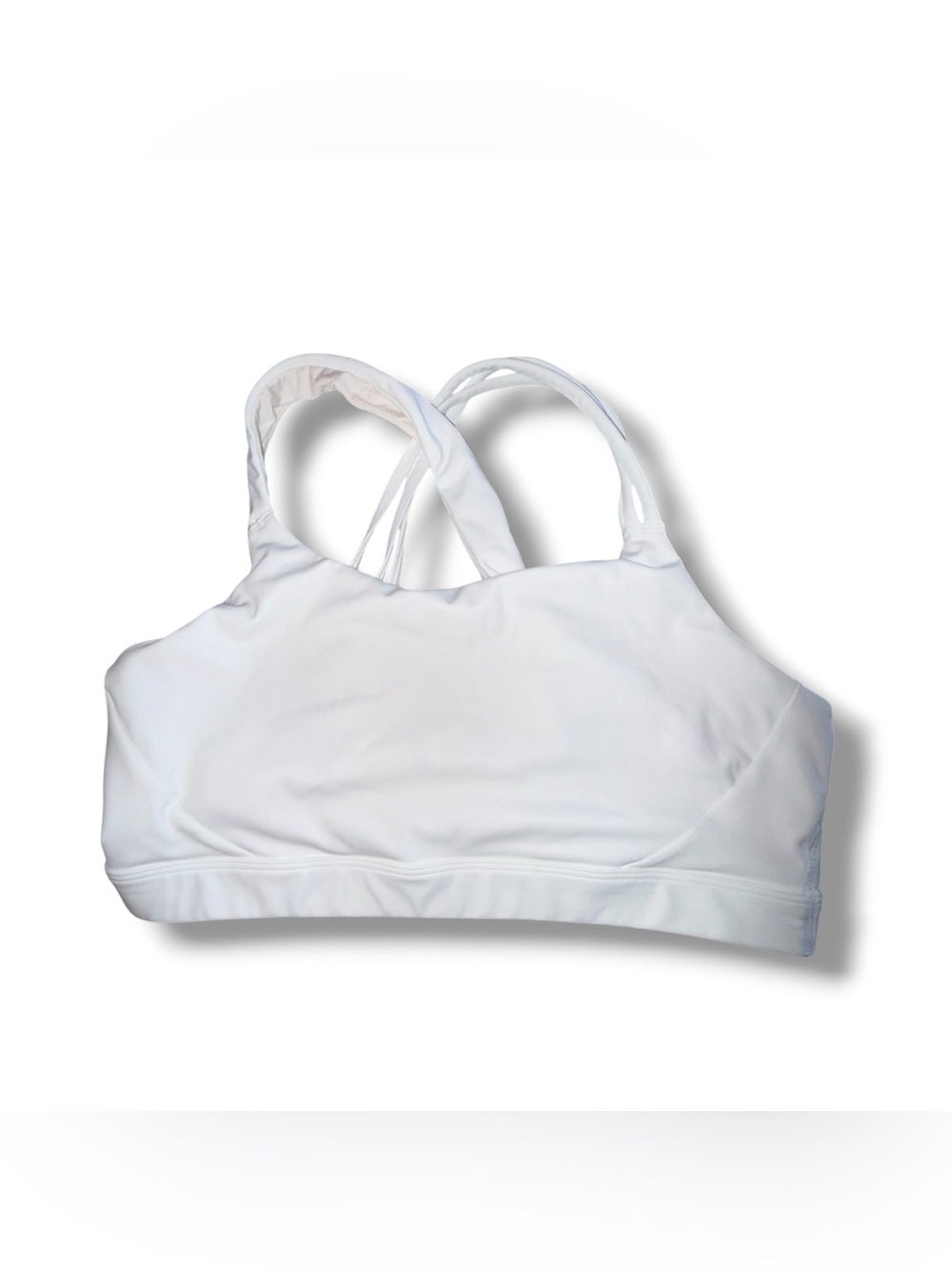 ATHLETA Train Free Sports Bra - White - XL - Picture 3 of 7